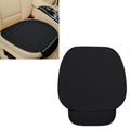 2PCS Car Seat Cushion Covers, Car Seat Cover Pad Front Bottom Protector Mat with Storage Pocket, Breathable Comfortable Auto Front Cushion Pad Mat for Most Vehicle and Office Accessories(Black)