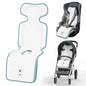 Baby Stroller Cooling Pad, Up to 10H Cooling, 10000 mAh Rechargeable Car Seat Liner with 2 Built-in Blower, 3 Speed, Baby Summer Essentials, Cooling Cushion for Toddler Outdoors, Blue - color: Blue