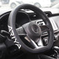 XITER Leather Steering Wheel Cover for Ariya 2023-2025,with Ariya Logo - color: Ariya 2023-2025,With "Ariya " LOGO
