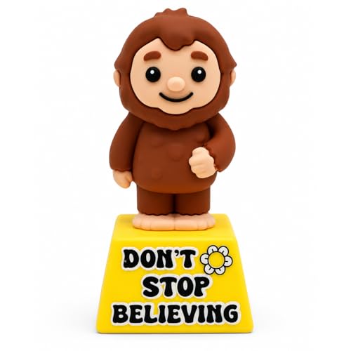 Miniature Desk Figurine – Cute & Quirky Office Decor for Desk, Shelf, or Workspace – Fun Tiny Collectible Statue for Adults, Coworkers, or Home Office Gift-Don't Stop Believing - style: Don't Stop Believing