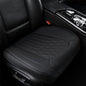 BWTJF Black Car Seat Cover 2 Pack, Universal Leather Front Seat Covers Bottom Protector, Anti-Slip and Full Wrapping Edge Compatible with Most of Vehicles - SUVs/Sedans/Pickup Trucks - color: Black, size: StyleB-Lozenge