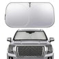 Yukon Windshield Sun Shade, Front Windshield Shade for Sun, Folding Sunshade Windshield Visor for GMC Yukon 1992-2025. - size: GMC Yukon