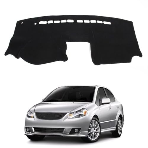 Dash Cover for Suzuki SX4 2009 2010 2011 2012 Dashboard Cover Mat, Sunshade Non-Slip Center Console Sunshield Protector Mat Pad - size: Suzuki SX4 2009-2012