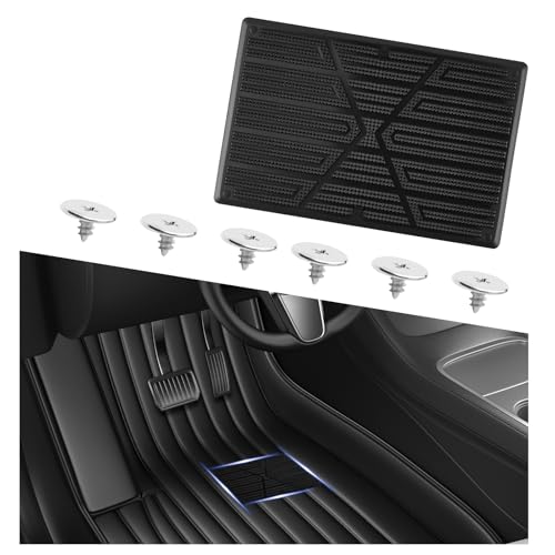 Car Floor Mats Carpet Patch Repair Kit with Screws,Anti-Slip Floor Mats for Cars Carpet Repair Kit,Automotive Floors Mat Carpets Repairs Patch for Heel Scuff Plate Rest Pedal Pad
