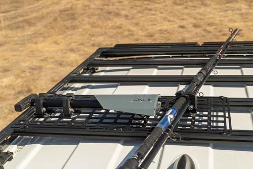 DV8 Offroad Universal Molle Panels | Can Be Mounted Almost Anywhere Including Vehicles, Garages, etc. | Available in 3 Sizes | Universal Mounting for Tools, Recovery Gear, & More (27" x 12") - size: 27" x 12"