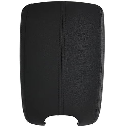 Center Console Cover for Honda Accord 2008 2009 2010 2011 2012, Black Leather Suture Console Armrest Lid Replacement for 2008-2012 Honda Accord Center Console Cover by KAKO