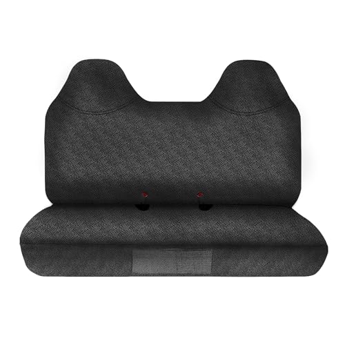600D Thickened Waterproof Oxford Fabric Front Bench Seat Cover for Ford F250 F350 F450 F550 1999-2007 Super Duty Trucks Waterproof Full Bench Seat Cover-Black - color: Black, size: Waterproof Oxford Cloth