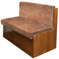 molasofa Leather Like RV Dinette Cushion Covers, RV Booth Seat Cover Stretchable Camper Cushion Couch Covers Washable Slipcovers for RV Camper Car Bench (1 Backrest Cover & 1 Bench Cover, 06Brown) - color: 06brown, size: 1 Bench Cover & 1 Backrest Cover