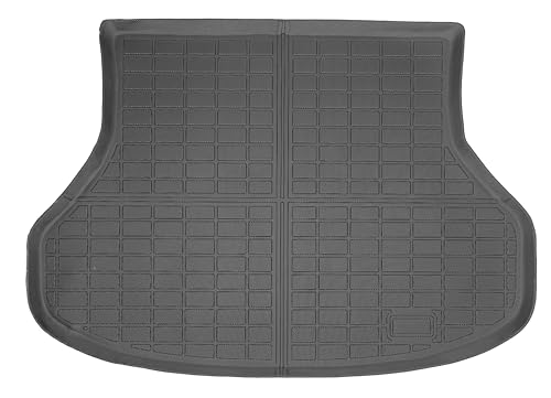 Trunk Liner Cargo Liners for Toyota Highlander 2001-2007 5-Seat Rear Trunk Floor Mats 3D Boot Tray All-Weather TPE Black - size: Highlander 2001-2007