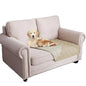 Ameritex Waterproof Dog Bed Cover Pet Blanket for Furniture Bed Couch Sofa Reversible - color: Beige+khaki, size: 30x53 Inch (Pack of 1)