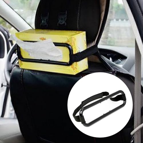 1 Pcs Car Sun Visor Tissue Bracket, 8.17" X 2.57" Car Sun Visor Tissue Box Holder, Seat Back Napkin Bracket, Universal for Cars Suvs and Trucks Car Paper Towel Holder