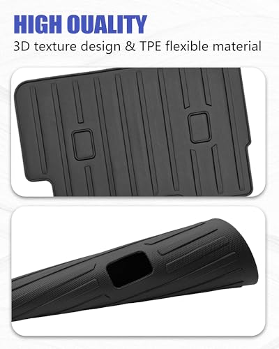 Backrest Mat for Honda Passport Accessories 2019-2025 with Hook&Loop Rear Trunk Mat Rear Seat Back Cover Protector All Weather Anti-Slip Split Dog Liner 2 PCS - color: Honda Passport 2019-2025, size: Backrest Mat