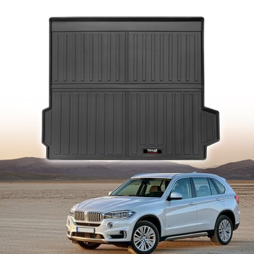 Custom for 2007-2018 BMW X5 Cargo Mats Trunk Liner All Weather TPE Protection Mat E70 F15 Accessories (for 2007-2018 BMW X5) - color: for 2007-2018 BMW X5