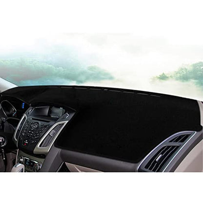 x xotic tech Center Console Dashboard Mat Pre-Cut Non-Slip Sunshield Sun Glare Protector Dash Carpet Pad Black Cover Compatible with Ford Focus 2012-2018 - color: Compatible with Focus 2012-2018
