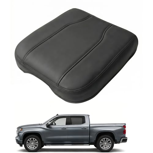 Center Console Armrest Cover Compatible with Chevy Silverado & GMC Sierra 2019-2026, Yukon & Tahoe & Suburban 2021-2026, for Console Bucket Seat Only, Middle Console Cover, Anti-Scratch - size: For 2019- 2026 bucket seat cosnole