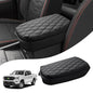 Autorder Center Console Cover for Nissan Frontier 2022-2025 2026 Accessories Armrest Cushion Cover Nappa Leather Middle Console Covers Frontier Console Cushion Pad Anti-Scratch - size: 22-25 Nissan Frontier