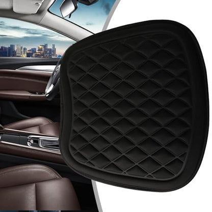 Car for Seat Cushion Driver with for Memory Foam and Non-Slip Bottom, 3D Ventilated Design Cooling, Anti-Slip Long Drives, Home Office School Use, 44 x 48 cm