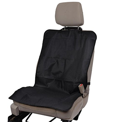 BDK Waterproof Car Seat Cover for Dogs (1 Piece) – Heavy Duty Black Oxford Automotive Front Seat Cover for Pets, Dog Seat Cover for Car Truck Van and SUV