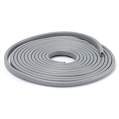 65.6ft(20m) Car Door Edge Guards Light Gray– Fits Most Vehicles, No Glue, U-Shaped, Built-in Metal Clips, Scratch and Chip Resistant – Reduces Dings in Parking Lots - color: gray, size: 65-3/5Ft