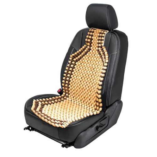 ZONETECH Wood Beaded Seat Cushion, Premium Quality, Car Massaging, Double Strung, Stress Free (20-Pack) - size: 20 PACK