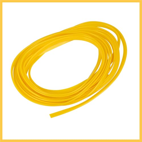 Car Interior Trim Strip Line Door Edge Seal Protector Yellow 5m 16.4ft Auto Replacement Parts