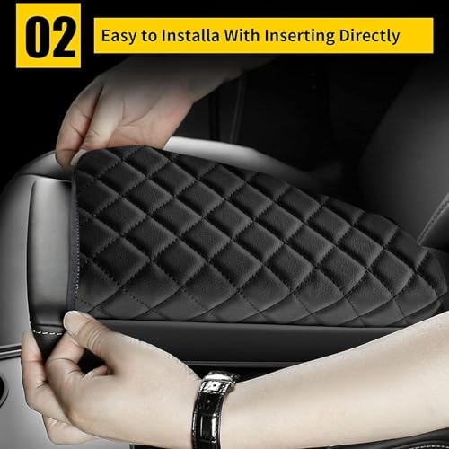 AOMSAZTO Console Pad for 2013 2014 2015 2016 Subaru Impreza Armrest Pad for Subaru Impreza - size: 2013-2016 Subaru Impreza