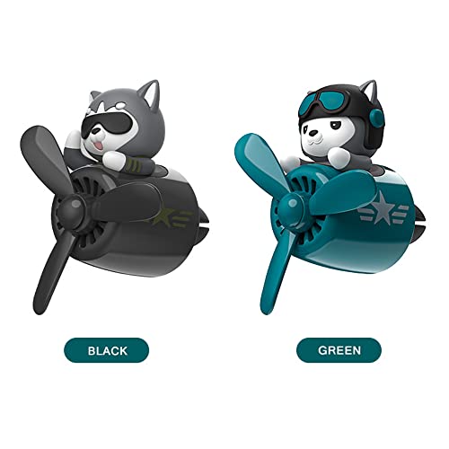 Car Air Fresheners Cartoon Pilot Automotive Air Outlet Propeller Cute Car Diffuser Creative Car Perfume Decoration for Car Vent Clips Car Vent Clip Air Freshener Accessories for Women Men