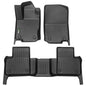 HAFIDI® Floor Mats Fit for 2012-2019 Mercedes Benz ML/GLE/GL Series All Weather Protection TPE Car Floor Liners, Fits 1st & 2nd Row Full Set Custom Accessories, Black - style: 41) For Benz ML 12-19 Floor Mats