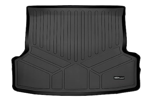 SMARTLINER All Weather Protection Custom Fit Cargo Liner Behind The 2nd Row Compatible with 2017-2023 Subaru Impreza
