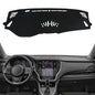 Dashboard Cover Mat for Subaru 2020 2021 2022 2023 2024 2025 Outback Accessories Black Flannel Material Anti-Slip Dash Cover Mat Sunshade Glare UV Rays Protector - size: for Subaru 2020-2025 Outback