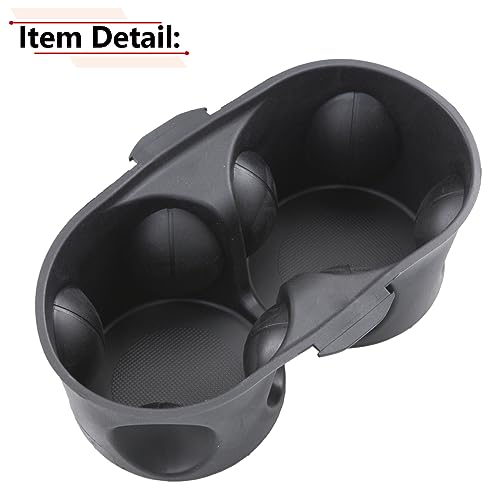 Cup Holder Insert Divider Compatible with Dodge Grand Caravan 2011-2020 Year, for Chrysler Town & Country 2011-2016 Year, for 1WV70DX9AA