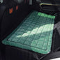 Backseat Pet Bed Mat, Truck Plaid Dog Bed for Car Back Seat, Deluxe Dog Seat Covers, Non-Slip Travel Pet Mat, Fit for Backseat Extenders and Trucks SUVs (Green, 24.8x54 inch) - color: Green