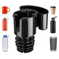 JOYTUTUS Cup Holder Expander, Expandable Insert Extender, Adapt Most Regular Cup Holder for Car 18-40oz (3.4-3.8 Inch), Hydro-Flask, Yeti, Nalgene (16 40 Oz) Large Water Bottles
