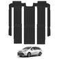 3W Floor Mat for Toyota Sienna 2021-2026 (Only for 7 Seat), TPE All Weather Custom Fit Floor Liner for Toyota Sienna 2nd and 3rd Row Car Liners(Not Fit 2025 2026 Platinum Edition) - style: 1. Sienna 7 S|21-26|2-3Floor Mats
