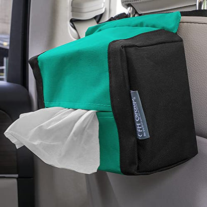 FH Group E-Z Travel™ Napkin Tissue Dispenser Holder Fits Most Cars, SUVs, Trucks, and Vans Mint - color: Mint