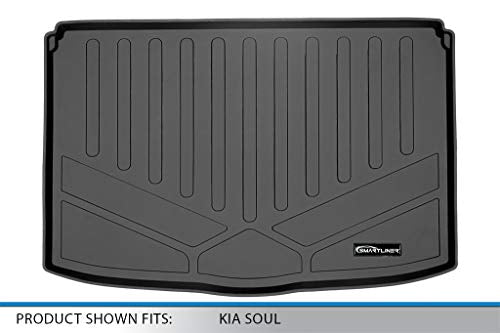SMARTLINER Custom Fit Cargo Trunk Liner Floor Mat Behind 2nd Row Compatible with 2020-2025 Kia Soul - color: Kia Soul 2020 - 2025