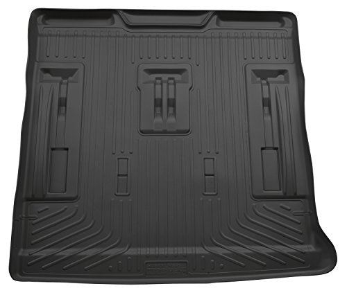 Husky Liners Weatherbeater Cargo Liner | Fits 2007-2014 Cadillac Escalade/Chevrolet Suburban/GMC Tahoe w/2nd Row Bench Seat | 1-pc Black - 28251 - size: Cargo Liner, 1-pc