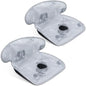 COOLBEBE Infant Car Seat Protector for Potty Training, 2 Pack Dry Waterproof Car Seat Liner Toilet Training for Baby Infant Toddler, Piddle Pads Cover Car Seat Pad for Strollers & Carseat (Grey,2PC)