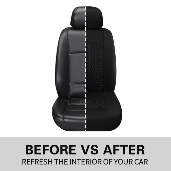 VarCozy Car Seat Covers Front Pair,Universal Cloth for Car,Breathable & Washable SUV, Sedan, Van, Automotive Interior Covers, Airbag Compatible