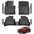 Floor Mats for 2017-2025 Mazda CX-5, TPE All Weather Durable Floor Liners Door Sill Guards for Mazda CX5 Accessories