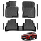 Floor Mats for 2017-2025 Mazda CX-5, TPE All Weather Durable Floor Liners Door Sill Guards for Mazda CX5 Accessories