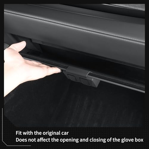 Glove Box Hook for Tesla ModelYJuniper 2025 2026/Model 3 Highland 2024-2026 Organizer Storage Hook Clips for Hanging Car Accessories Black