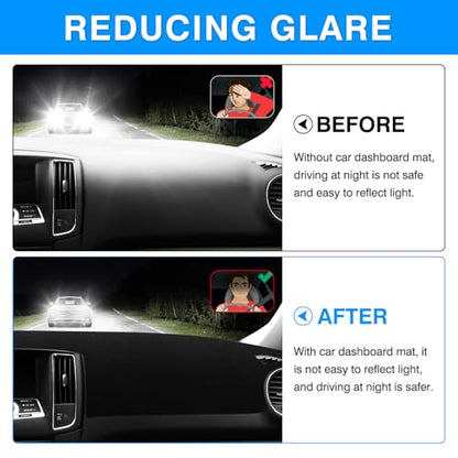 Autorder Dashboard Cover Mat for Nissan Maxima 2009-2015 Accessories Dash Cover Upgrade Flannel Dash Mat Sunshade Glare UV Rays Protector - size: 2009-2015 Nissan Maxima