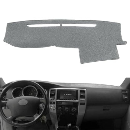 Dashboard Cover Dash Cover Mat Pad Carpet Custom Fit for Toyota 4Runner 2003 2004 2005 2006 2007 2008 2009 Without Dash Speaker (Dark Gray) Y17 - color: 03-09 Dark Gray