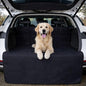 Waterproof SUV Dog Cargo Liner Mat - Heavy Duty Pet Seat Cover for SUV Sedan Van, Non-Slip Back Trunk Protector with Bumper Guard, Large Universal Fit (Black) (CHBX-D-01)