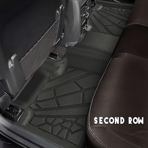 KARPAL Floor Mats Fit for Toyota 4Runner 2013-2024 (NOT for 2025) (Only Fit 5-Seat W/o Sliding Cargo Tray), Custom Fit All Weather TPE Floor Liners, 1st & 2nd Row & Cargo Liner, 4Runner Accessories - style: 2013-2024 | For Toyota 4Runner | 1st & 2nd Row &
