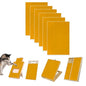 Dog Door Scratch Protector,Dog Nail File Board, Door Protector for Dog Scratching,self-Adhesive Instead of Emery Paper (13x9inch, Yellow)
