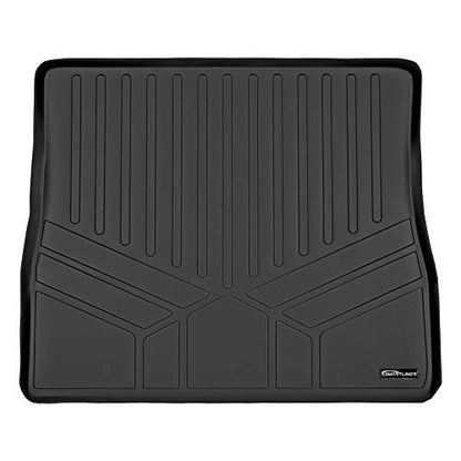SMARTLINER All Weather Custom Fit Cargo Trunk Liner Floor Mat Behind 2nd Row for 2011-2012 Toyota Sienna - color: Toyota Sienna 2011 - 2012
