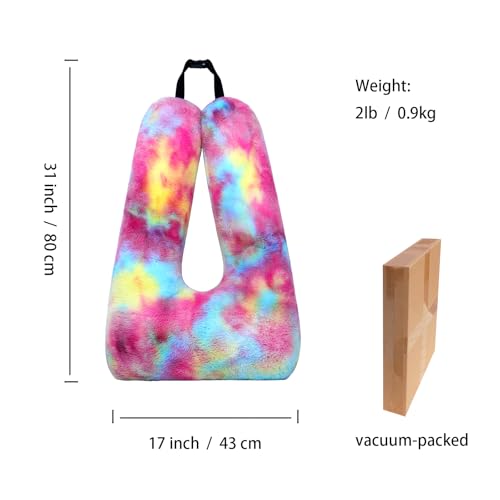 Car Pillow - Soft Adult and Child Car Sleeping Neck Head Support H-Shape Travel Pillow Cushion Car Seat Safety