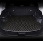 Custom Making Trunk Mats Cargo Mats Fit for 99.9% Sedan SUV All Weather Protection Leather Liners Trunk Mat Cargo Liners (Black Gold) - color: black gold